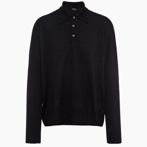 Prada Cashmere Polo Sweater